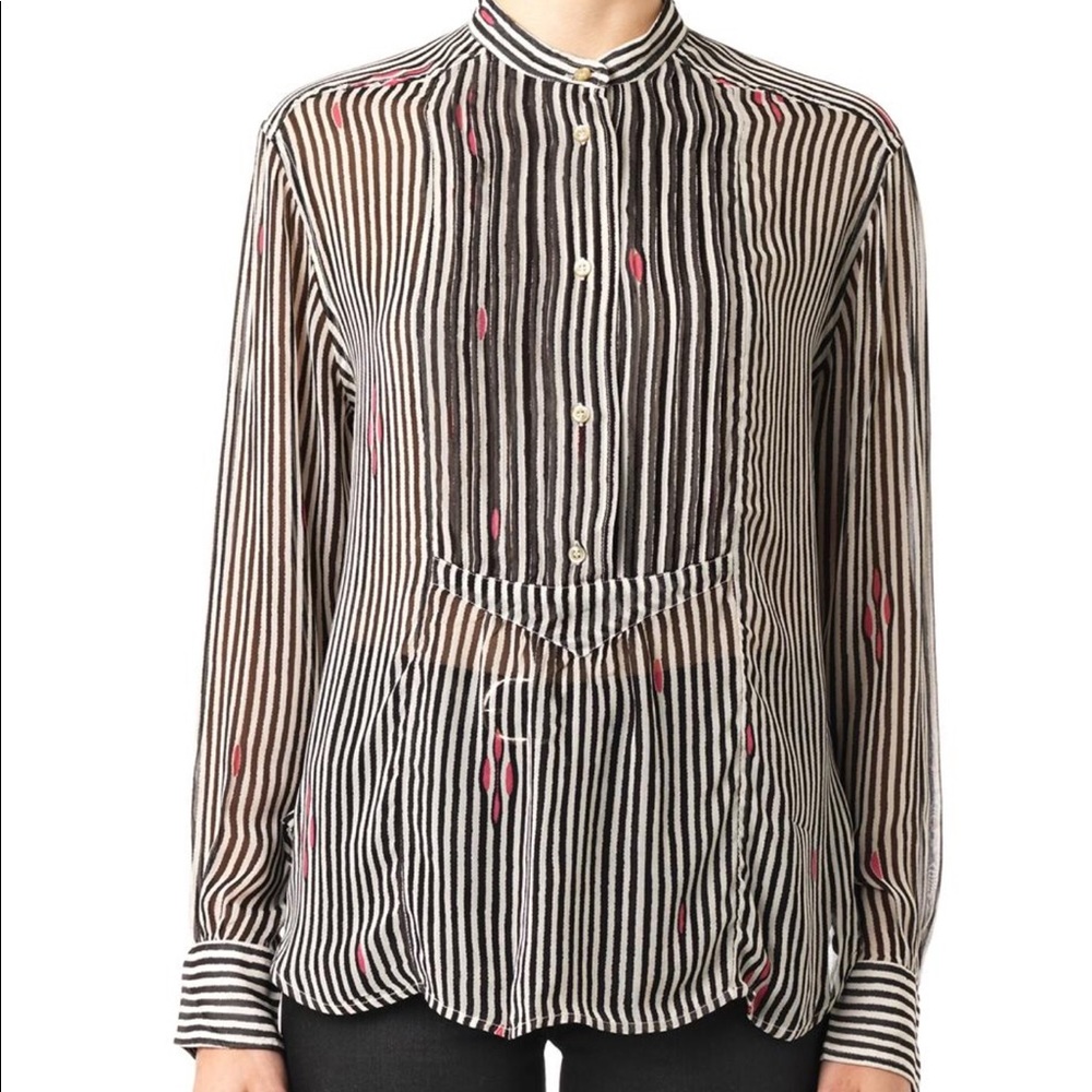 Isabel Marant Etoile Charley Striped Blouse